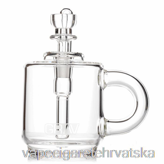 Vape Cigarete Grav šalica Za Kavu Džepni Bubbler Clear